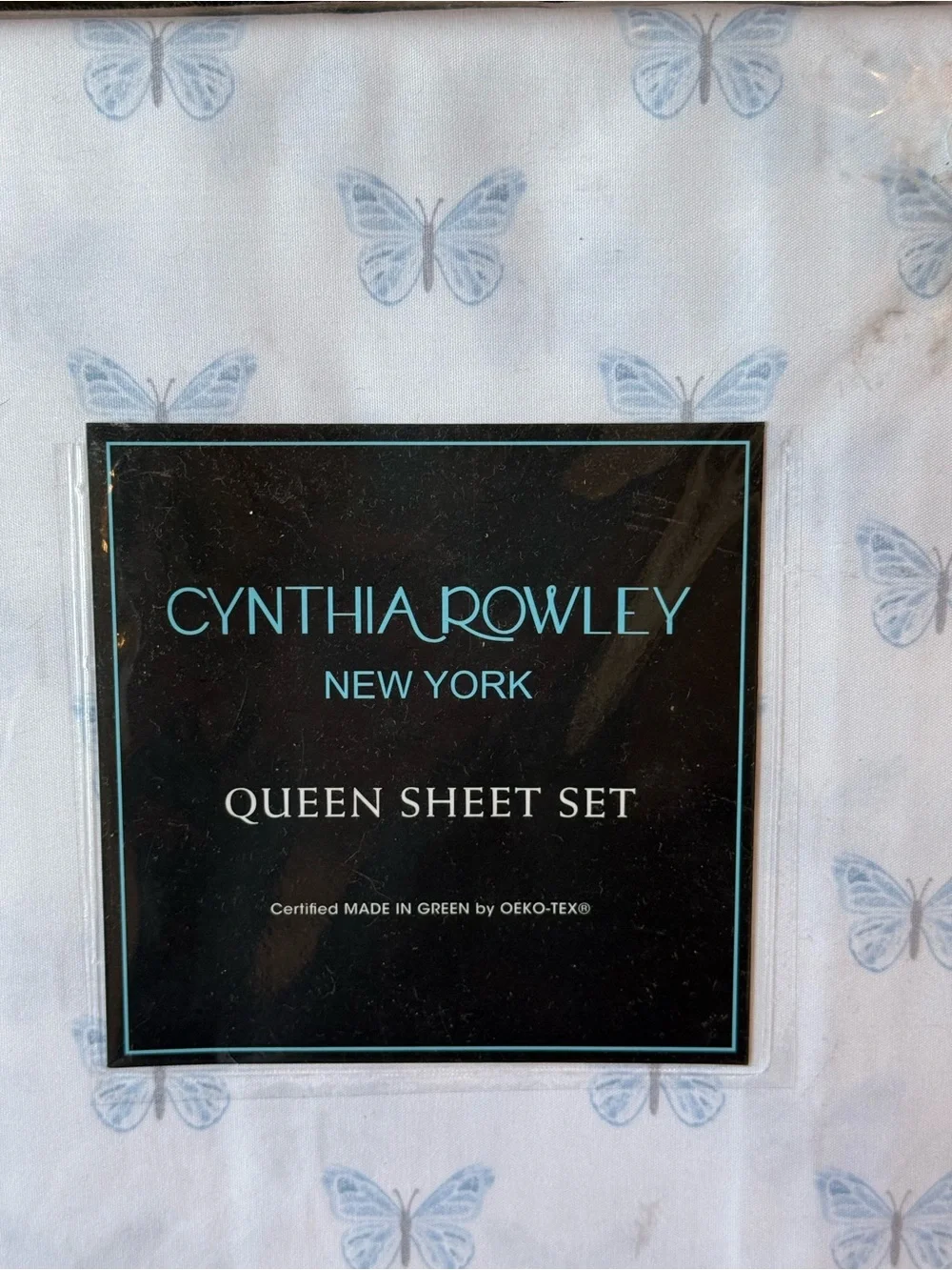 Cynthia Rowley Queen sheet set